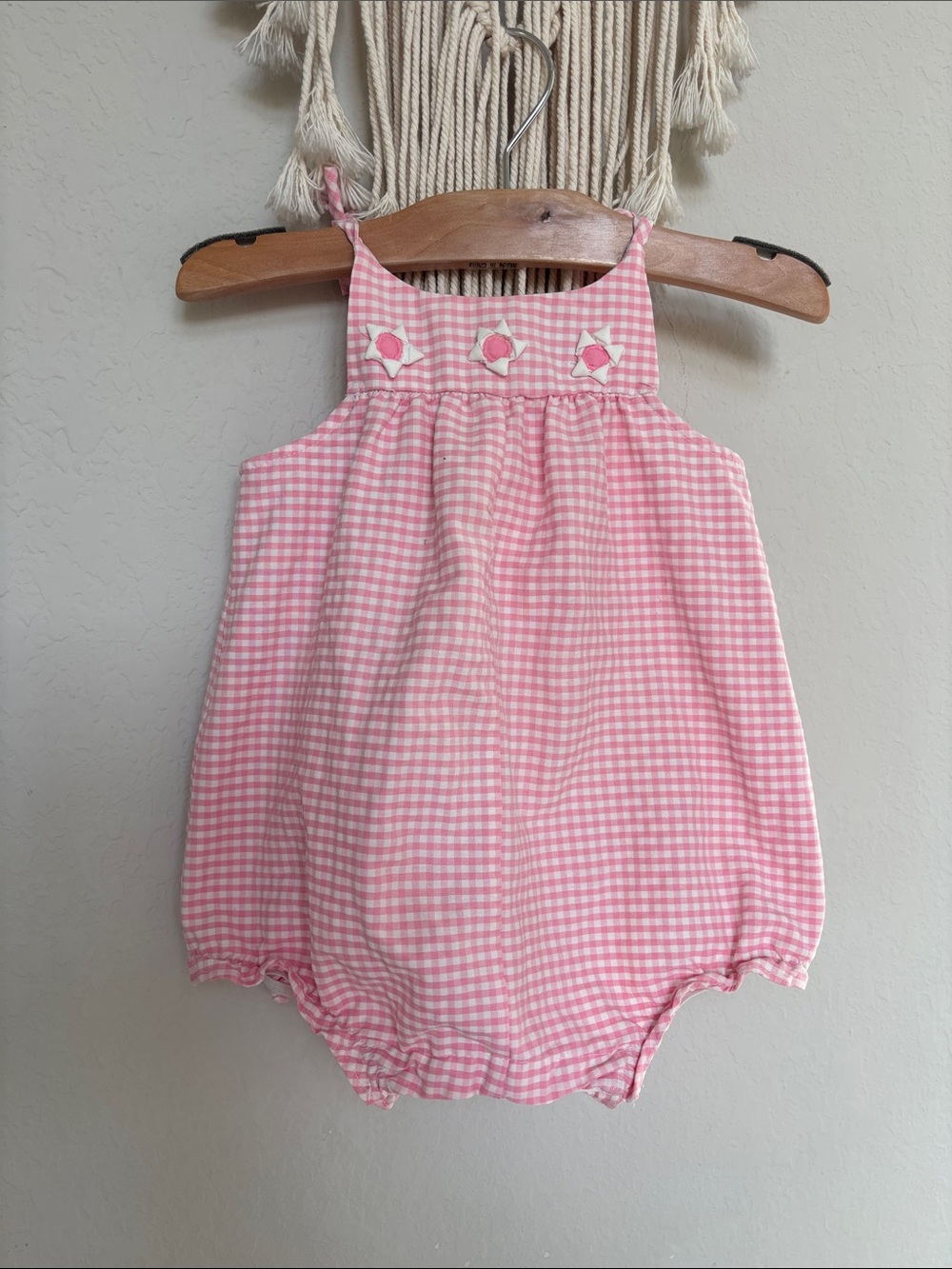 Florence Eiseman Pink Gingham Bubble